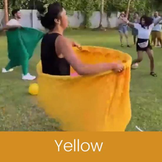 Granny Pants Outdoor Yard Game Inflatable Ball Relay Set with Giant Stretchy Pants Balls And Pump Backyard Field Recreational