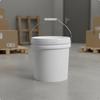Industrial Bucket with Handle PP Material Pail Reusable Heavy Duty Storage for