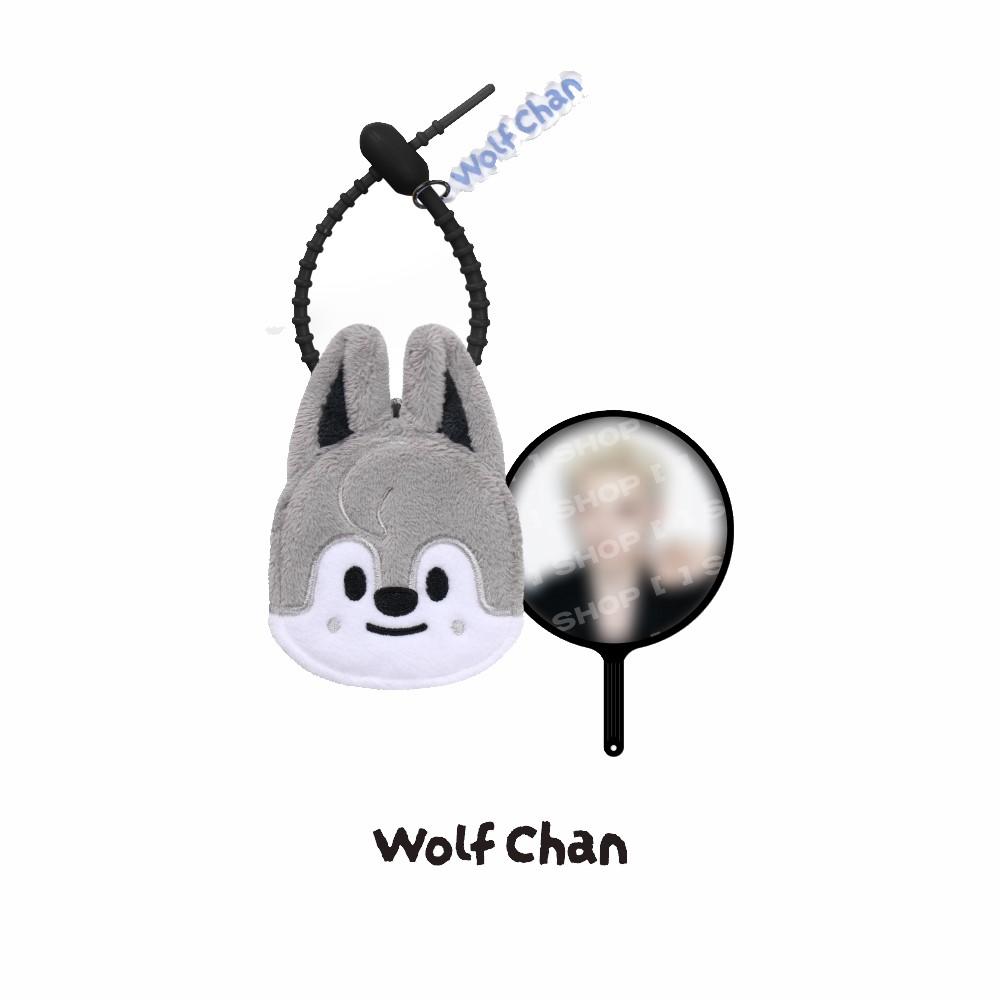 Stray Kids - [World Tour Run It Seoul] SKZOO PLUSH MINI PICKET KEYRING Bangchan