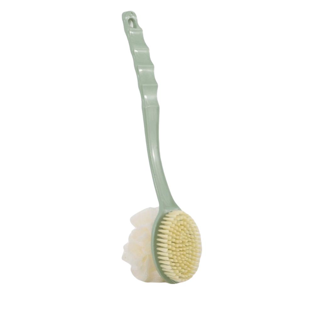 Soft Bristles Long Handle Bath Brush Take Bath Body Cleansing Brushes Soft Body Scrubber  Shower зелёный