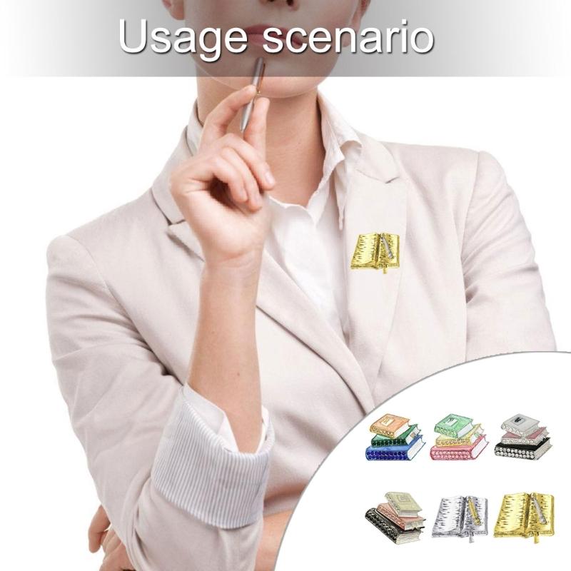 Solidna emaliowana broszka z cyrkoniami i błyszczącymi kamieniami zapewniająca trwały kolor i blask w akcesoriach