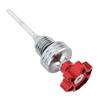4.3in Motorcycle Engine Oil Fuel Tank Dipstick Level Gauge Meter Aluminum Alloy for Chinese 125CC