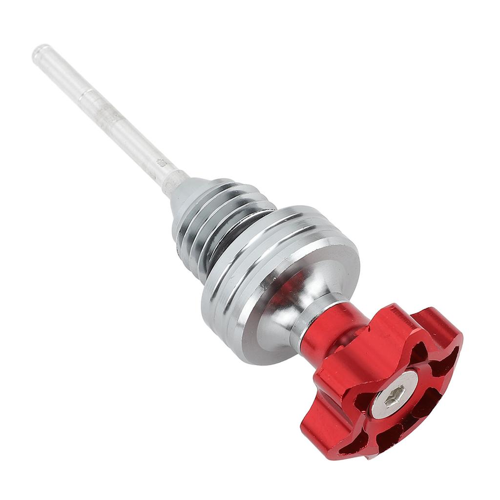 4.3in Motorcycle Engine Oil Fuel Tank Dipstick Level Gauge Meter Aluminum Alloy for Chinese 125CC
