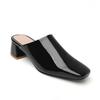 Fashion New Summer Candy Colored Low Heel Outdoor SlippersEuropean and American Women's Simple and Fashionable Coarse Heel Sandals