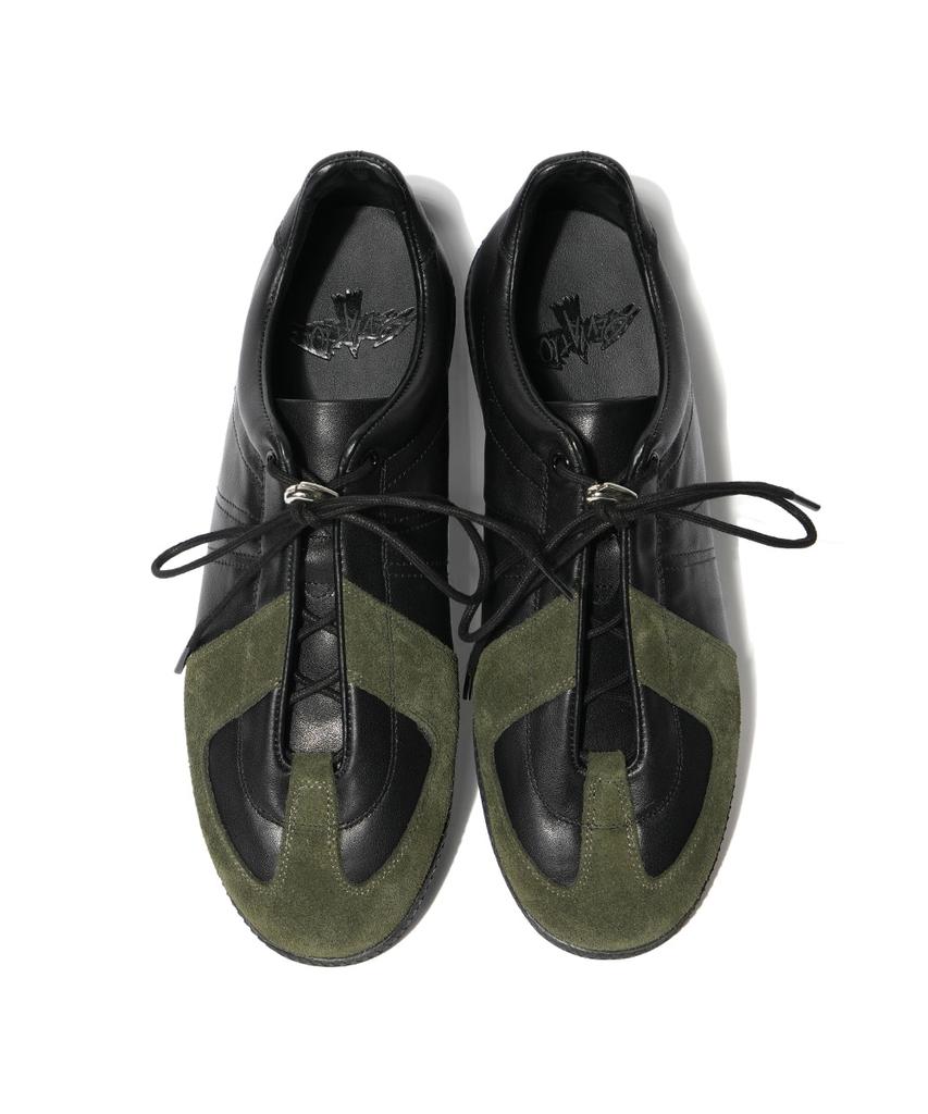 Deviation Dv Racing Trainers (Black&Kahki)