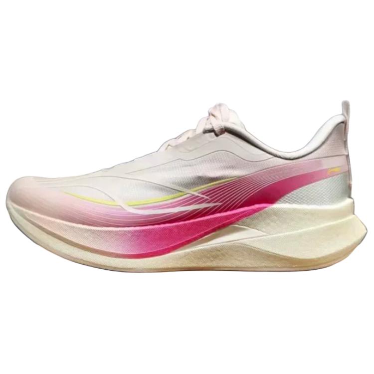 Li Ning Red Hare 9 PRO Тканевые износостойкие легкие нескользящие низкие повседневные кроссовки для бега женские розовые ARPW038-4 37