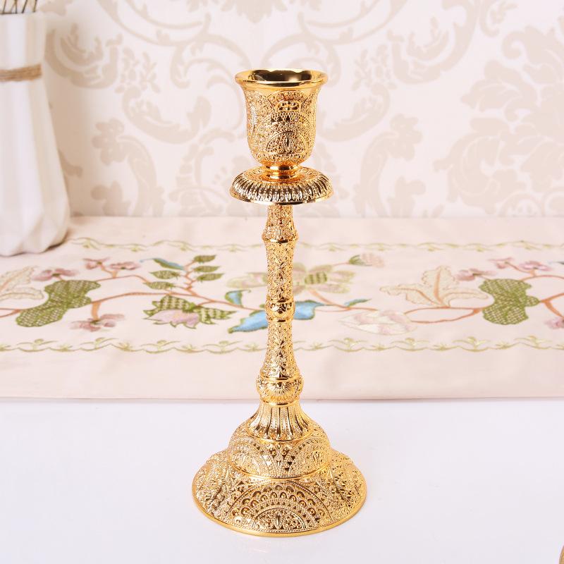 Wedding 5 Five-head Three-head Candlestick European Candlestick Table Candlelight Dinner Hotel Home Decoration Ornament