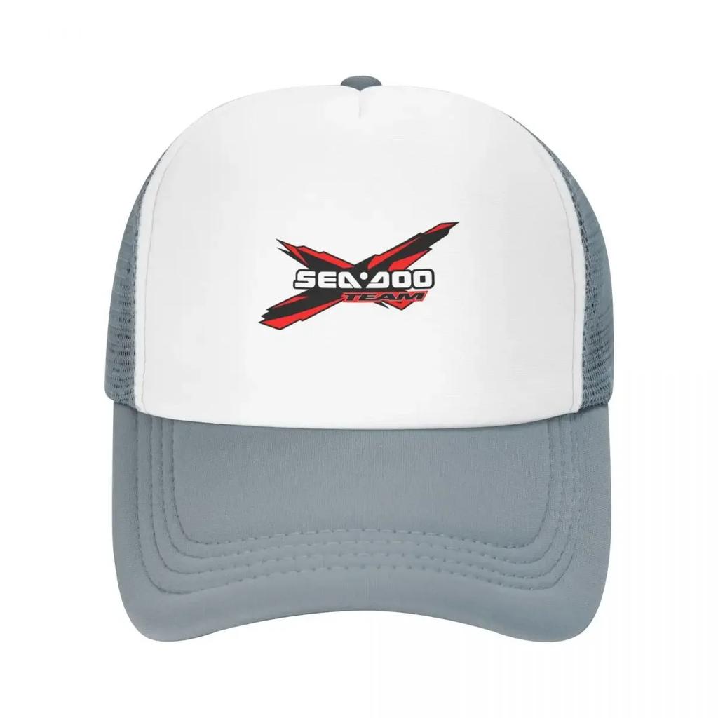 Sea Doo Team Rxt Brt Logo Marine Racing PerforUnisexce Baseball Cap Trucker Hats Breathable Summer
