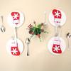 12-60PCS Christmas Sock Stocking Holders Small Tableware Storage for Knife Spoon Fork Xmas Tree Dinner Table Party Holiday Decor