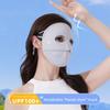 Elastic Ice Silk Mask Breathable Sunscreen Mask Fashion Full Face Mask  Women