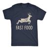Hunting Men Funny Joke Deer Dad Shirts Rude Offensive for Hunters Fast Food Gifts Graphic Tshirts Unisex Tops Tee Shirt Short
