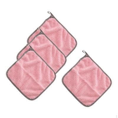 4 Pack Multipurpose Cleaning Cloth Quick Towels Lightweight Multifunctional Reusable Kitchen Dish