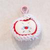 Creative Fruit Pendant Watermelon Durian Plush Toy Cute Fruit Keychain Bag Pendant Doll Back