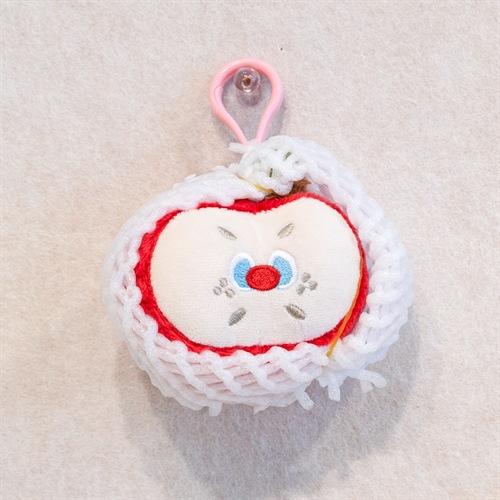 Creative Fruit Pendant Watermelon Durian Plush Toy Cute Fruit Keychain Bag Pendant Doll Back