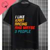 Go Kart Racing Karting Driver Enthusiast Carting Retro Graphic Tshirt Fashion Casual Wear Shortsleev Oneck 100 Cotton Tshirt