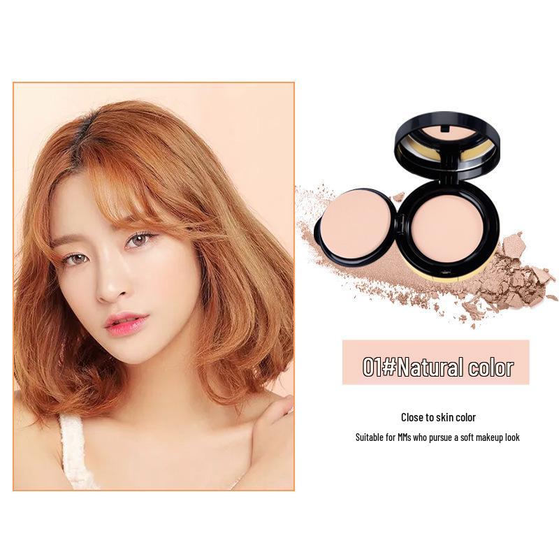 

YZS Pressed Powder Makeup: Dual-Use Setting & Concealer Powder for Smooth, Seamless Coverage.