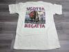 Vintage Sailing Regatta Mens S T-Shirt Irish Boat Club Traverse Bay Michigan #1