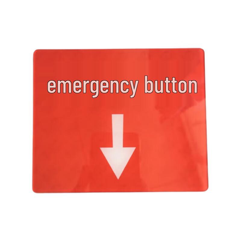 Shi Xun Escalator Emergency Stop Safety Sign