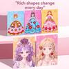3 in 1 DIY Princess Makeup Set Diamond Coloring Painting Kits New Paper Art Craft Kits  Kids
