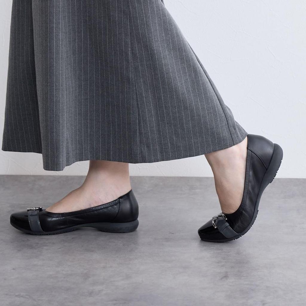 Himiko Buckle Sneaker Pumps/643104 Black 215