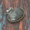 Labradorite, Gemstone Handmade Jewelry 925 Sterling Silver Pendant For Thanksgiving