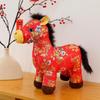 2026 Year of the Horse Zodiac Plush Toy - Cartoon Horse Mascot and Event Gift Stuffed Doll with Logo Option