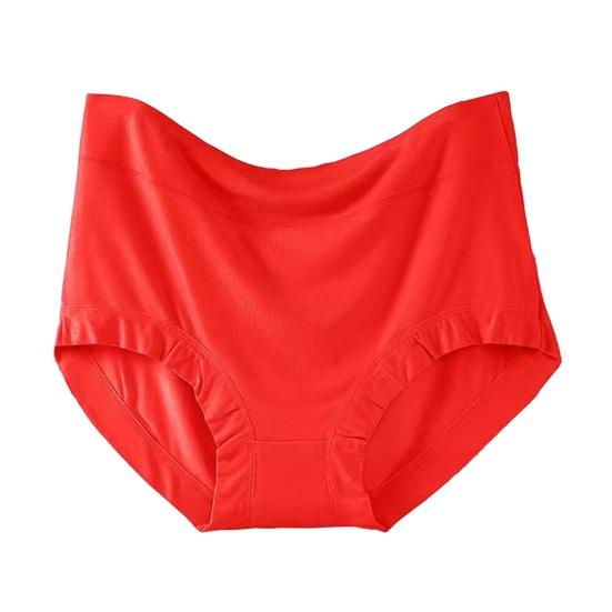 Cotton Underwear for Women Seamless Plus Size High Waisted Full Coverage Briefs Ladies Soft Stretch Tummy Control Panties