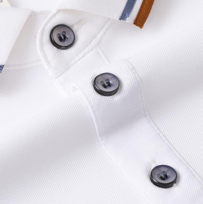 2026 Summer New Polo Shirt High Quality Cotton Men's Short Sleeve Breathable Top Business Casual Polo-shirt for Men