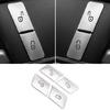 Car Door Lock Unlock Buttons Sequins Decoration Cover Stickers for W204 W212