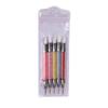 Multi-Color Double-Head Silicone Dotting & Embossing Gel Pen for Nail Art