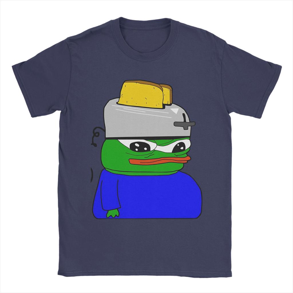 Rare Pepes Toaster Head apu Apustaja Outfit Men Women T Shirt 100% Cotton Tee New Arrival Frog Funny Meme T-shirt Clothes