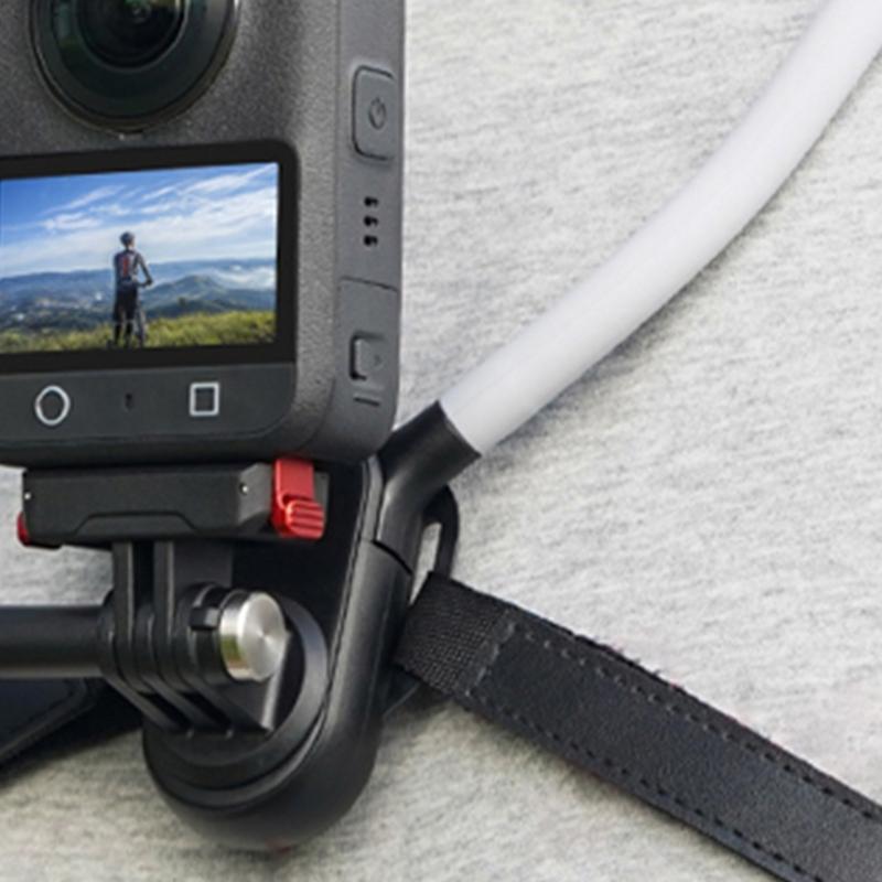 Lightweight Neck Mount For Action Cameras Portable Hands Design Multiple Devices