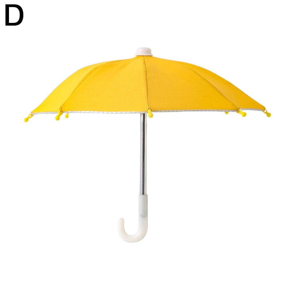 Mini Umbrella For Smart Phone With Suction Cup Holde For Use In Vehicles, Outdoors, And Live Streaming Anti-Glare Sunshade Cover