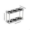 Espresso Tamper Station Coffee Holder Fits 51mm 53mm and 58mm Sturdy Acrylic Tools