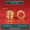 Year of the Horse Sand Gold Non-Fading Drip Oil Beaded DIY Bracelet and Jewelry Accessories.
