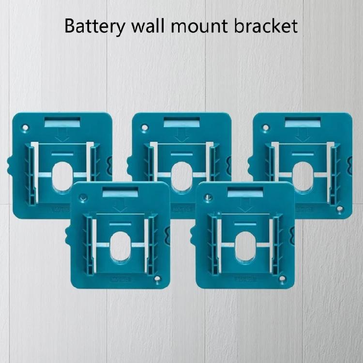 5Pcs Battery Connector Adapter Battery Holder for 18V BL1850 Battery Mount Dock Holder Mount Tool Bracket Fixing Devices