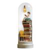 Reader Night Light Eye  Book Night Light Stacking Book Light Reading Corner Lighting Glass Ceiling Light With Bulb Bookshelf Light