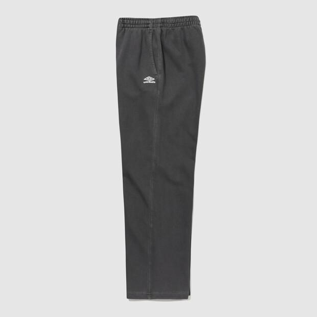 UMBRO Hbl Garment Dyed Graphic Wide Straight Sweatpants Charcoal (Uq323Cfp98)