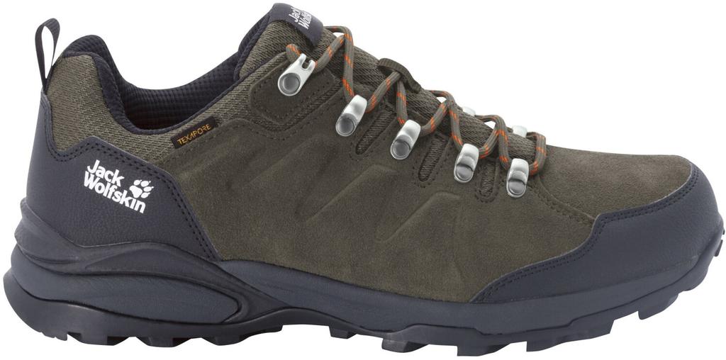 Обувь для треккинга Jack Wolfskin Refugio Texapore Low (4049851) khaki/phantom
