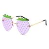 New funny sunglasses, personalized ins hip-hop blogger glasses, street fashion sunglasses for women