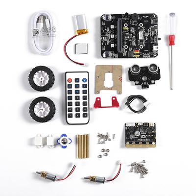 Kit Robot Inteligent Educativ Programabil Mașină Inteligentă Robot Kit DIY Potrivit pentru Micro:bitCu