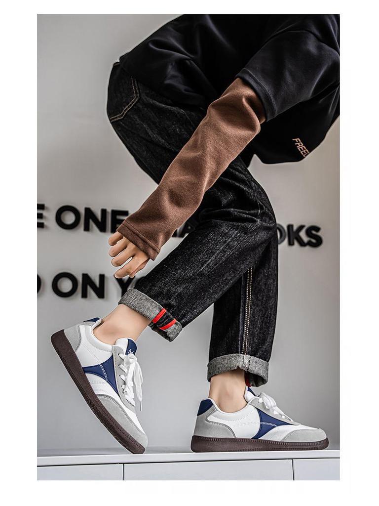 Men's Non-slip Soft Sole Casual Sports Shoes - 2025 Autumn/Winter Trend with Inner Heightening for Comfort
