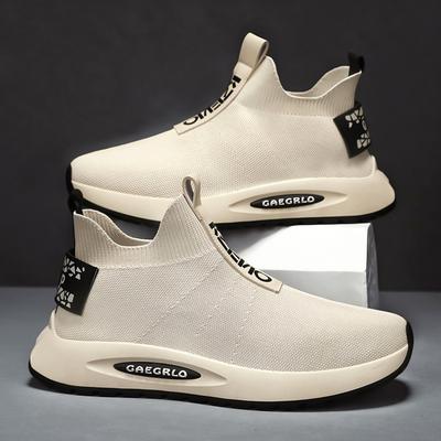 Men's Casual Shoes Lightweight Comfortable Walking Sneakers Breathable Outdoor Building Walking Shoes