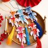 Ancient Style Chinese New Year Decoration Traditional Hand Woven Chinese Tassels Ornaments Lucky Symbol with Tassel