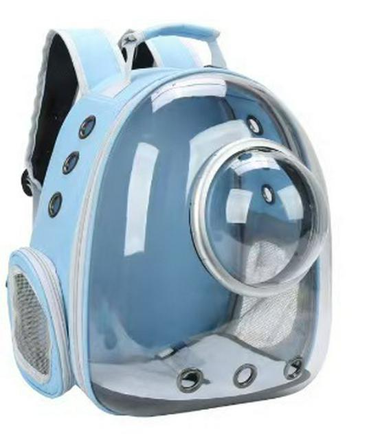 Transparent Cat and Dog Backpack - Large Space Pet Outing Bag