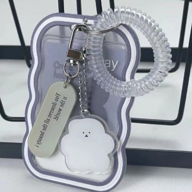 Transparent Card Holder for Student and Work IDs - Durable Sleeve for Bus, Subway, and Meal Cards