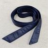 A52E Belt for Women Thin Sash Tie Waist Band for TrenchCoat Overcoat Black Down Coat Replacement Belt