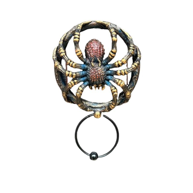 Halloween Spider-style Antique Door Ring Resin Handicrafts Home Decoration Ornaments with A Sense of Luxury