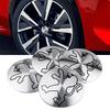 56/60mm Bilfælgnavscenterkapsler Dæksel Emblemnavn Mærkat Dekoration Til Peugeot 208 2012~2018 308 2014~2021 2008 3008 107 106 406