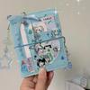M5 5 Holes Pink Blue Love Cowboy Loose leaf Ledger High Beauty Portable Pocket Notebook